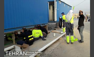 اقدامات شهرداری منطقه 21 در کاظمین برای زائران 8