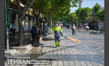 پروژه بهسازی پیاده مداری در منطقه ۲۰