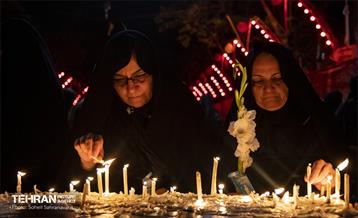 شام غریبان حسینی در محله امیریه 9