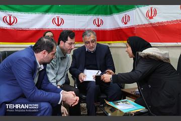 قرار خدمت؛ دیدار مردمی شهردار تهران در مسجد جامع باغ فیض 29