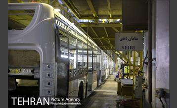 خط تولید اتوبوس های جدید شهری 21