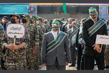 تجمع بسیجیان شهرداری تهران 25