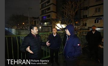 بازدید شبانه مدیران شهری از رود دره ها، مسیل ها و پروژه زیرگذر گیشا 9