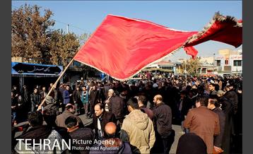 تشییع و تدفین دو شهید گمنام در بوستان گلزار منطقه 17 1