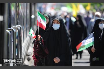 راهپیمایی روز قدس در پایتخت /۲ 11