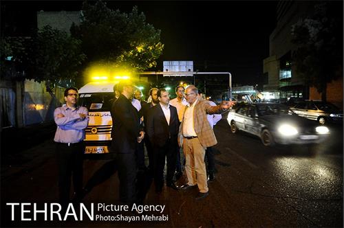 شهردار شب غلامحسین محمدی رئیس مرکز ارتباطات و امور بین الملل شهرداری تهران 48