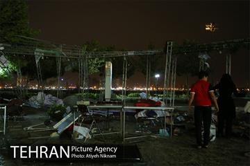 شب بارانی تهران 9