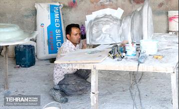 مراحل ساخت المان میدان الغدیر