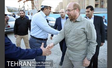 بازدید شهردار تهران از پایانه خط 6 مترو تهران -2 6