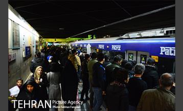 خدمت رسانی مترو در آئین تشییع سردار قاسم سلیمانی 10