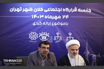 جلسه قرارگاه اجتماعی شهر تهران در خصوص زباله گردی 11