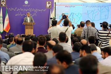 آغاز عملیات جمع آوری آبهای سطحی و کنترل سیلاب شمال و غرب شهر تهران 2 18