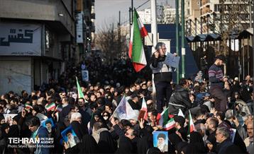 راهپیمایی محکومیت اقدامات تروریستی آمریکا و رژیم صهیونیستی علیه ملت ایران 22