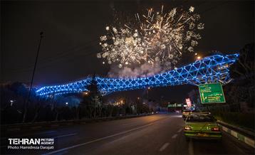 نورافشانی نوروزی در پل طبیعت  14