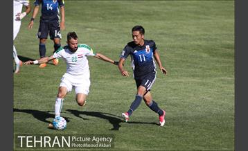 دیدار دو تیم عراق و ژاپن