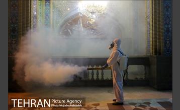 ضد عفونی بازارچه تجریش و حرم امام زاده صالح (ع) 12