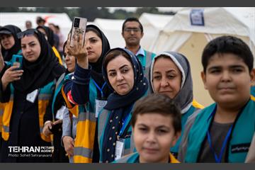 بازدید شهردار تهران از مانور تمرین اسکان اضطراری 21