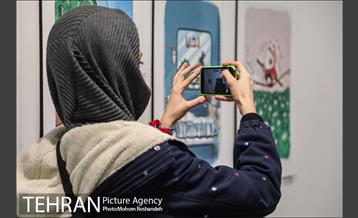 بازدید مدیران شهری به همراه اعضای شورای شهر از نمایشگاه تهران از منظر هنرمندان 9