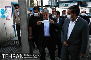 بازدید محسن هاشمی از خط 10 مترو 1