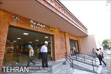 بازدید مدیرعامل متروی تهران از بخش میانی خط 7 مترو 1
