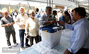 انتخابات چهاردهمین دوره ریاست جمهوری - حرم حضرت عبدالعظیم حسنی(ع) 5