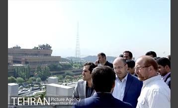 بازدید شهردار تهران از آخرین مراحل ساخت باغ کتاب تهران 19