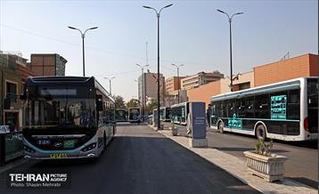 به وقت خدمت؛ ایستگاه شارژ اتوبوس برقی «قورخانه» 21