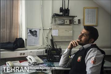 ایستگاه آتش نشانی امام حسین(ع) در سوگ شهید بهنام میرزاخانی‎ 6