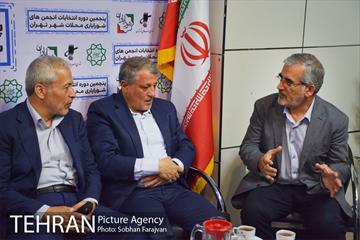 بازدید محسن هاشمی از ستاد انتخابات شورایاری محلات تهران 4