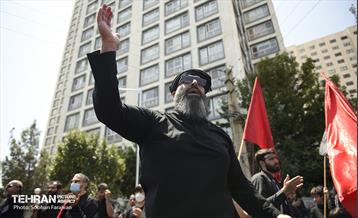 دسته عزاداری دانشگاه امام صادق(ع) در ظهر تاسوعا 29