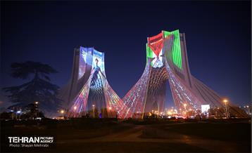 ویدئومپینگ محکومیت جنایت رژیم صهیونیستی در میدان آزادی 8