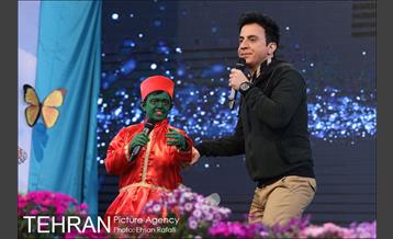 اجرای برنامه عموپورنگ در بوستان زندگی محله هرندی 16