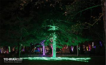 جشنواره «نور در یلدای ایرانی» در بوستان ملت 9