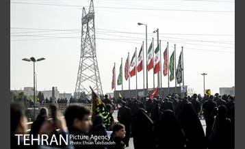 راهپیمایی جاماندگان اربعین حسینی در تهران 57