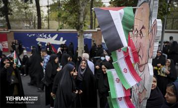 راهپیمایی ۱۳ آبان در تهران  5