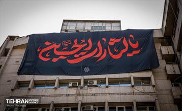 نصب تبلیغات شهری مراسم تشییع رهبر شهید انقلاب 6