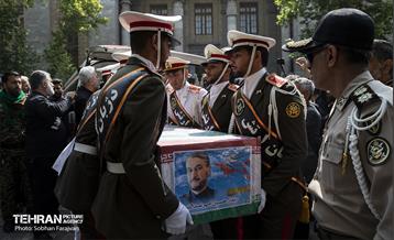 تشییع پیکر شهید حسین امیرعبداللهیان در وزارت خارجه 27