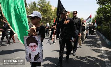 دسته عزاداری دانشگاه امام صادق(ع) در ظهر تاسوعا 31