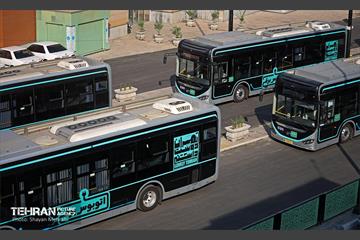 به وقت خدمت؛ ایستگاه شارژ اتوبوس برقی «قورخانه» 37