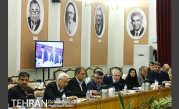 نشست شورای معاونین، مشاوران و شهرداران مناطق ۲۲گانه و مراسم تکریم و معارفه فرمانده یگان حفاظت شهرداری تهران 1