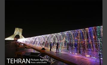 تونل نوری میدان آزادی 19