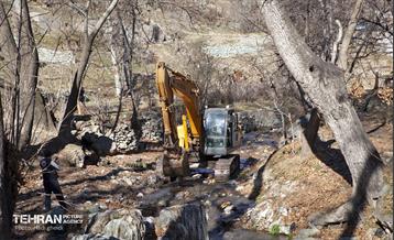 دومین روز اجرای طرح ضربتی پاکسازی دره فرحزاد 5