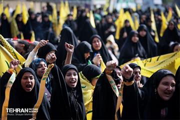 اجتماع «نوجوانان آرمانی، لشکر قدس»