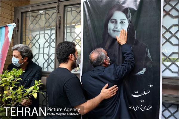 مراسم یادبود مهشاد کریمی خبرنگار ایسنا 35