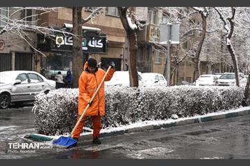 روز برفی تهران - 3 11