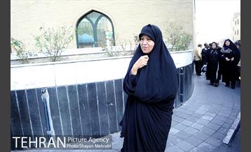 مراسم ختم حاجیه خانم طیبه هاشمی بهرمانی(همشیره هاشمی رفسنجانی) 44