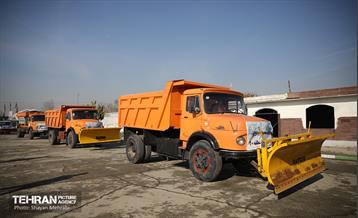 مانور برف روبی شهرداری منطقه 20