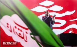 مراسم عزاداری شهادت رهبر انقلاب اسلامی در میدان ولیعصر(عج)