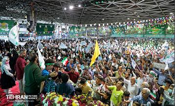 اجتماع بزرگ امام رضایی‌ها در تهران 65