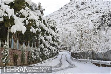طبیعت برفی شمال تهران 5